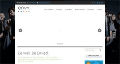 Desktop Screenshot of drinkenvy.com
